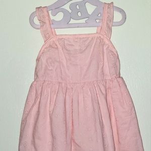 Pastel pink sleeveless dress